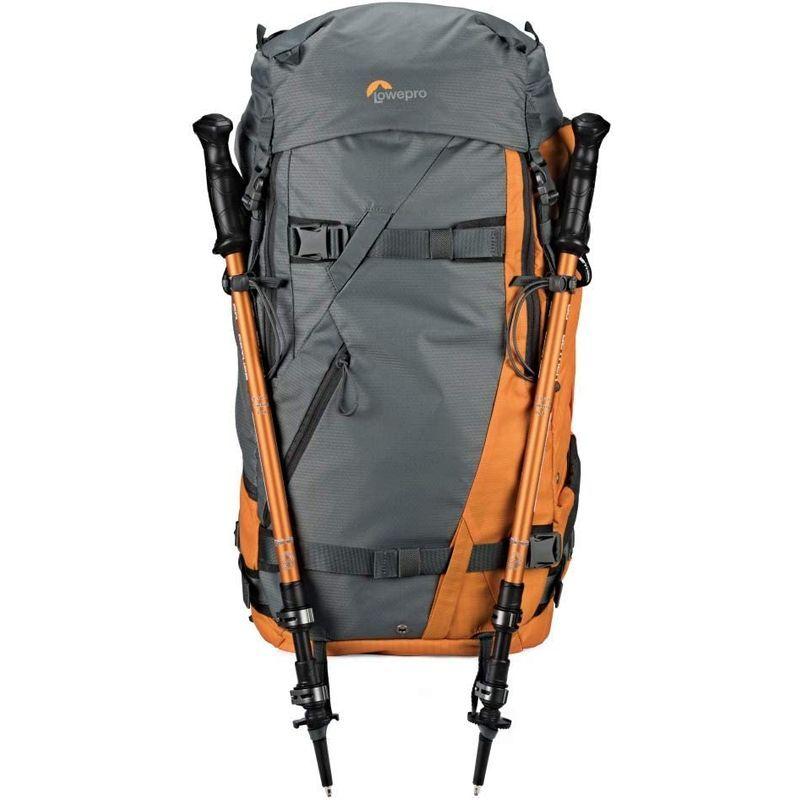 匿名配送 Lowepro カメラバッグ パウダー BP500AW グレー/オレンジ 51L レインカバー付属 LP37230-PWW 【P2658347873】(14411円)