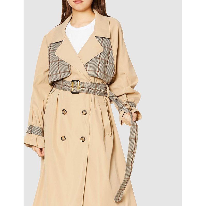 ふるさと割 レディース ドレストレンチコート トレンチコート レイカズン 柄a Free Free 日本 その他コート アウター Www 11thspace Com