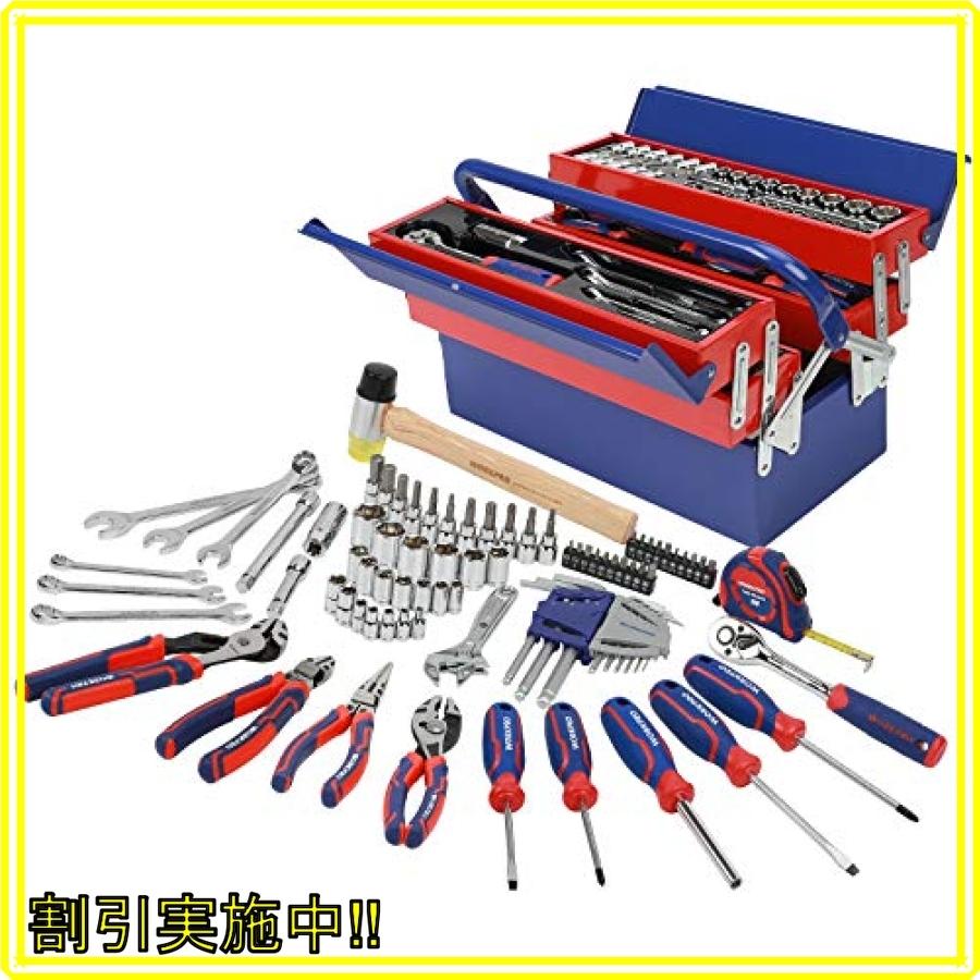 Workpro 整備工具セット ツールセット 85点組 ソケットレンチセット ドライバーセット 車メンテナンス用 家庭修 Wssj B08k2v99qq Mahalo Castle 通販 Yahoo ショッピング