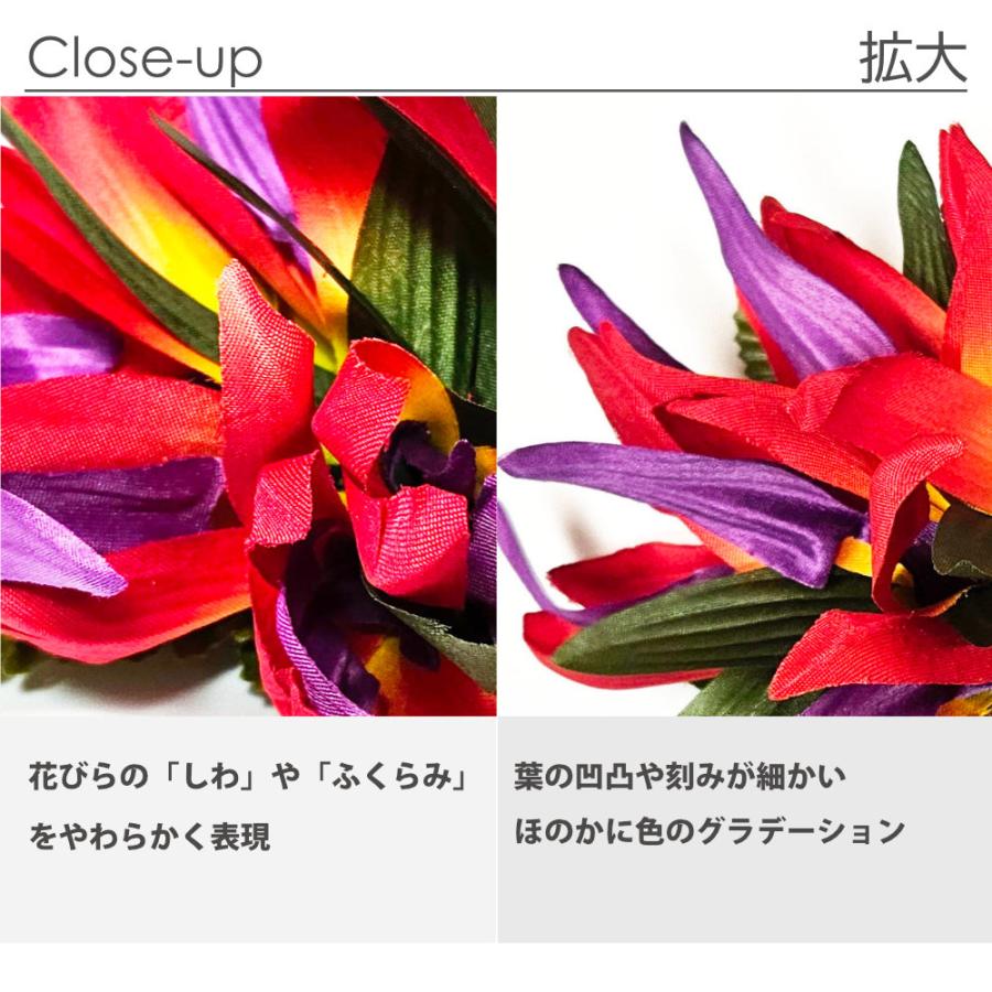 フラダンス ヘアクリップ バードオブパラダイス ストレリチア 極楽鳥花