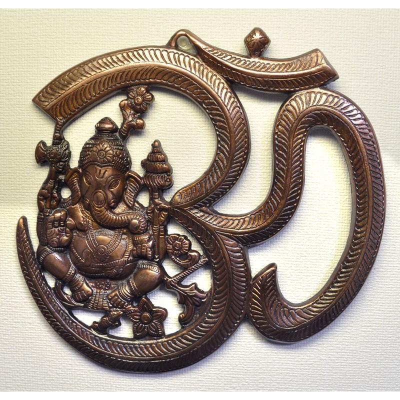 インド雑貨 ガネーシャとオウムの壁飾り 合金 ヒンドゥー教 ヒンズー エスニック Do St 4 Do St 4 Five Rivers Store ヤフー店 通販 Yahoo ショッピング