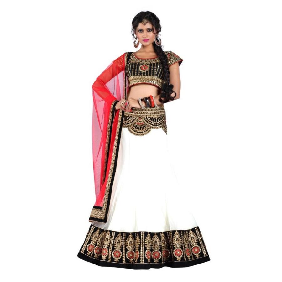 インドの民族衣装レヘンガ（ランガ） 三点セット パーティー向けの豪華な衣装 レディース アジアン エスニック FULHG1 FULHG1