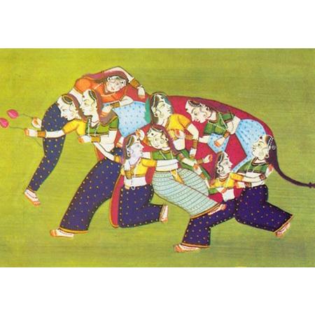 インドのポストカード3枚セット タージマハル 蛇使い等 絵葉書