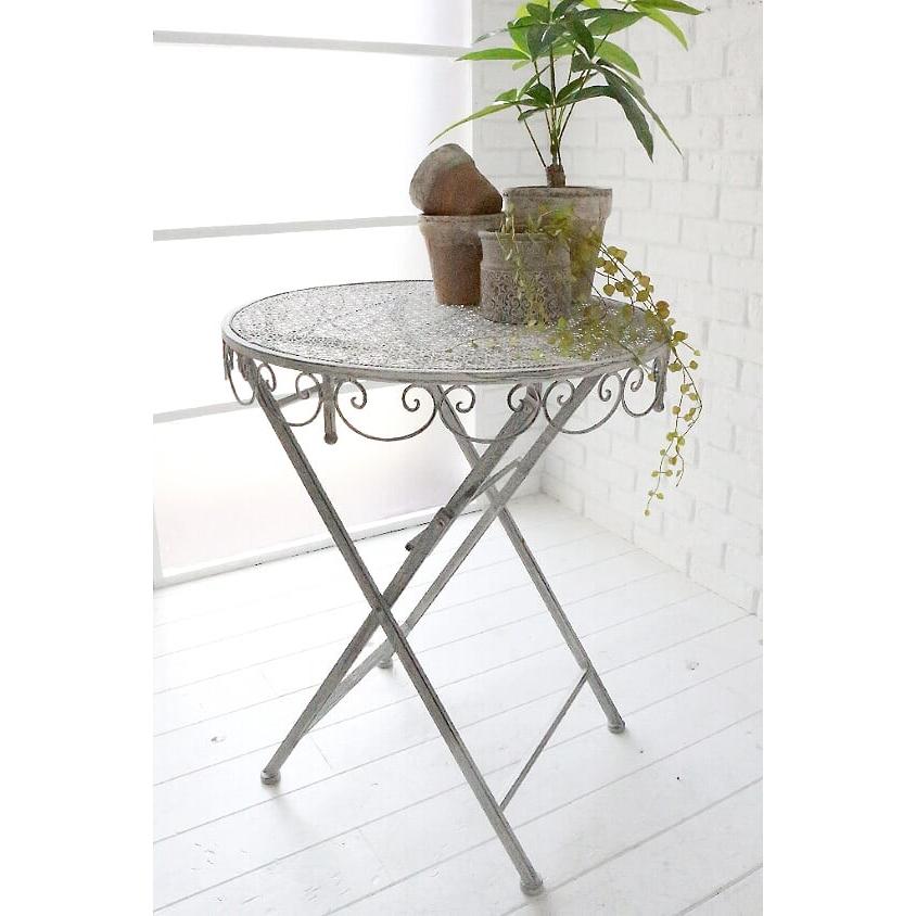 コベントガーデン　パウダーレース・ガーデンテーブル　WO-02