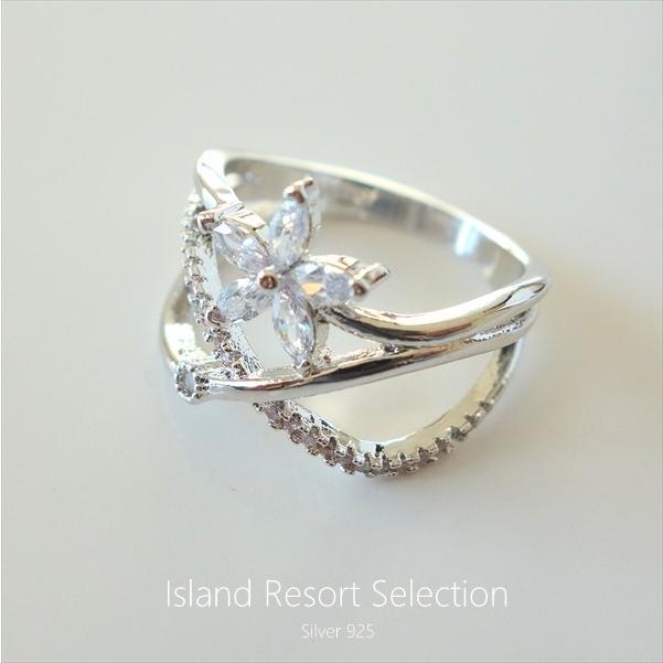 Hawaiiジュエリー　リング/プルメリア ハワイアンジュエリー プルメリア リング - PUA ALLY(プアアリ)