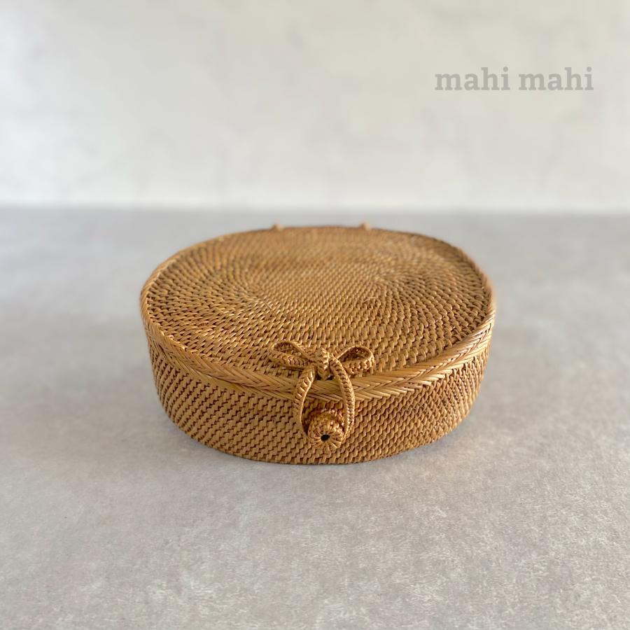 コロンと可愛い☆大事な宝箱♪ アクセサリーケース ナチュラル