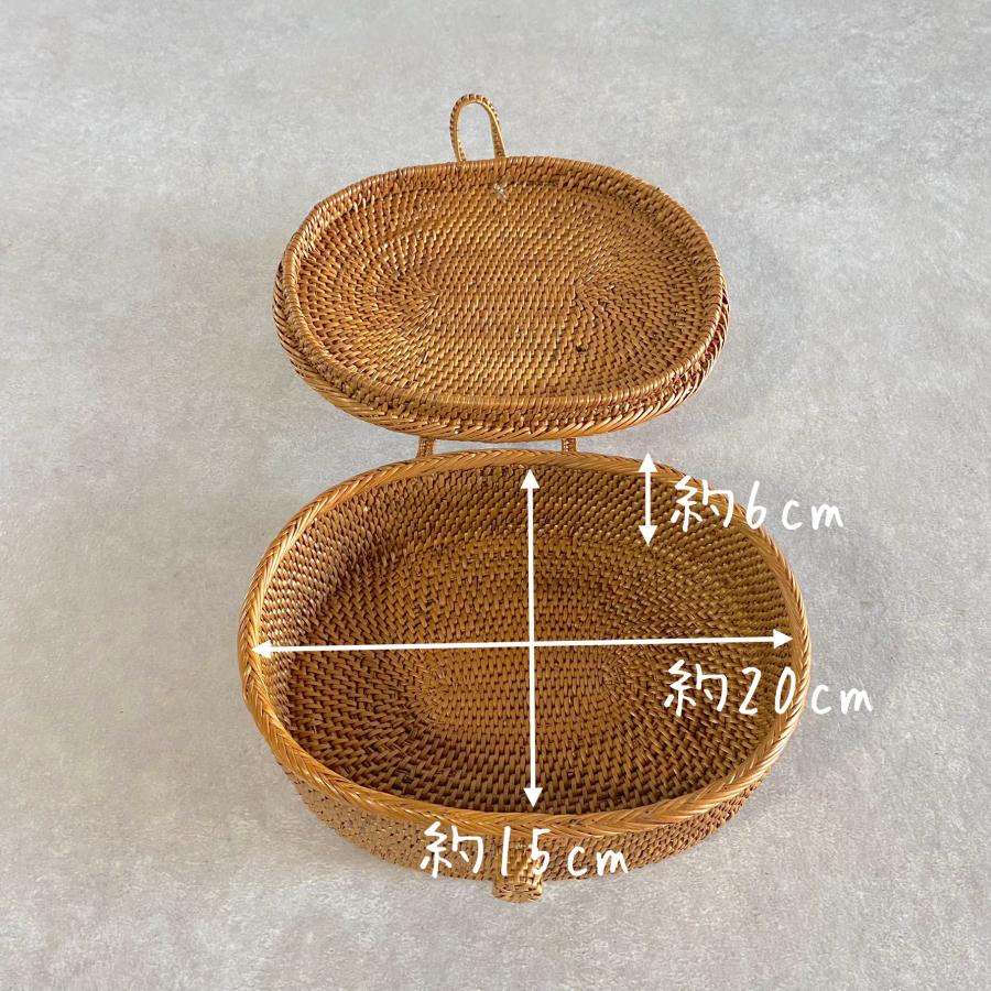 コロンと可愛い☆大事な宝箱♪ アクセサリーケース ナチュラル