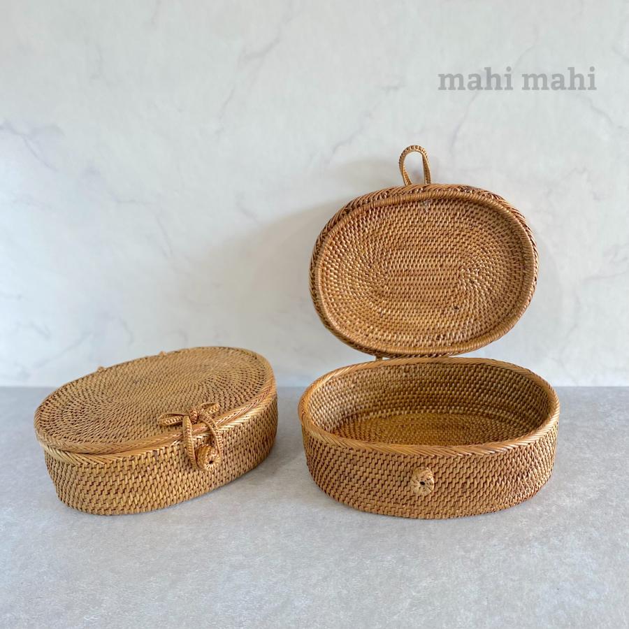 コロンと可愛い☆大事な宝箱♪ アクセサリーケース ナチュラル