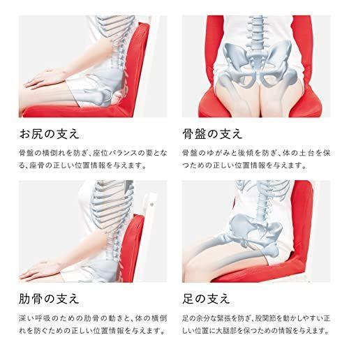 p!nto 正しい姿勢の習慣用座布団 クッション（pinto）ピント［green
