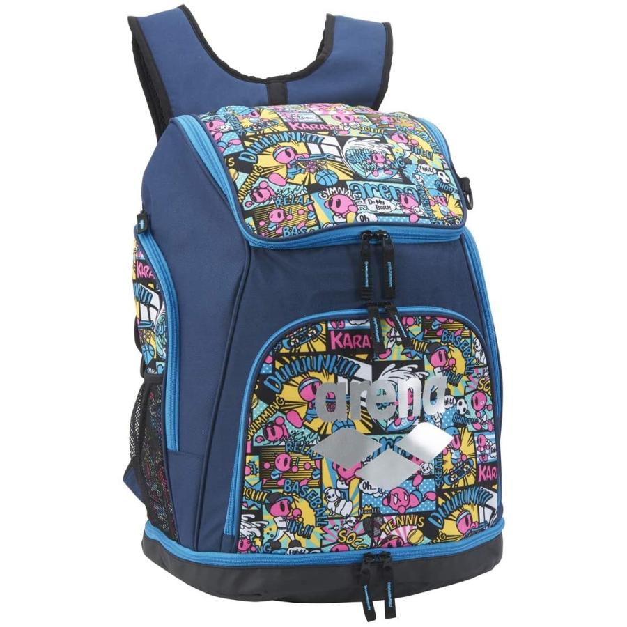 Arena アリーナ 水泳 スイミングバッグ リュック Aeapja01a Nvy ネイビー ターコイズ F Sagaretxe Net