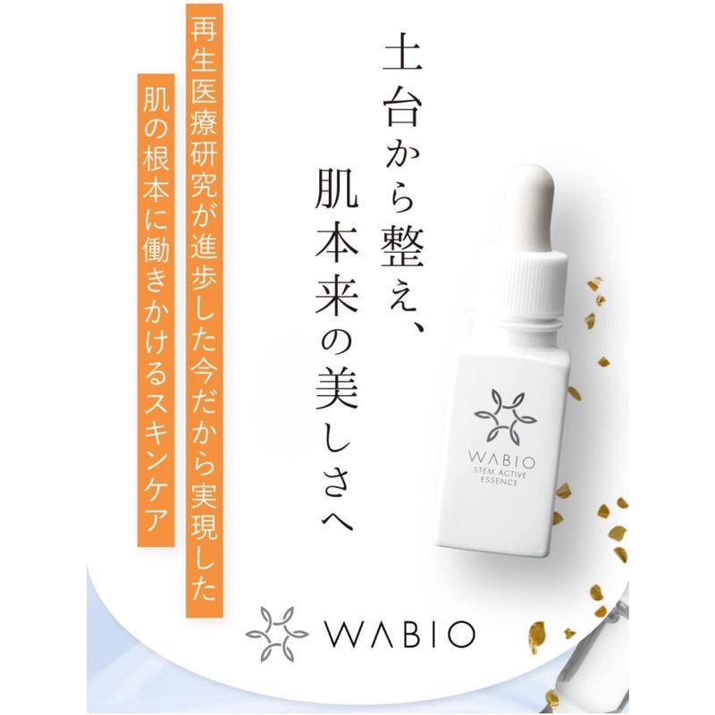 女性が喜ぶ♪女性が喜ぶ♪ワビオ ステム アクティブ エッセンス 20mL 3本セット約3か月分(高濃度ヒト幹細胞培養液&ハイブリッドエクソソーム配合美容液) 美容液 新品未使用 WABIO ワビオ ステムアクティブ ローション 100ml