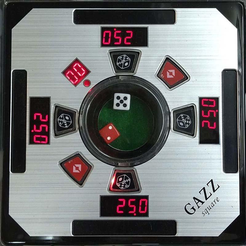GAZZ_CFS_(R) 全自動麻雀卓 点数表示モデル ガズィCFSワインレッド
