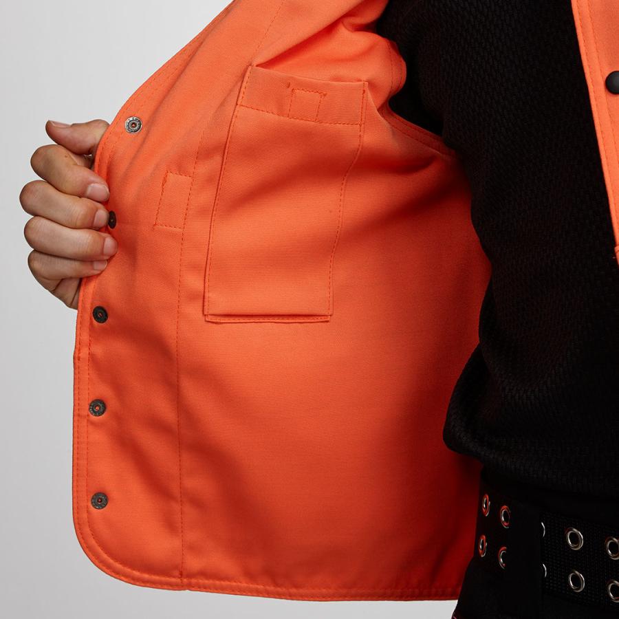 boncoura ベスト　赤ピンストライプ　40 boncoura ベスト 赤ピンストライプ 40 - メルカリ