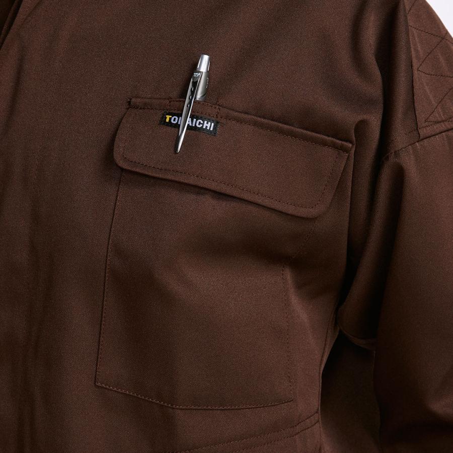 寅壱 寅壱2530シリーズ 上下セット トビシャツ 超超ロング八分 3