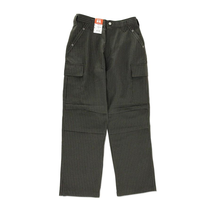 寅壱 寅一 4309シリーズ ストライプ柄 ボトムス カーゴパンツ (4309