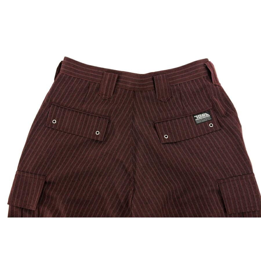 寅壱 寅一 4309シリーズ ストライプ柄 ボトムス カーゴパンツ (4309