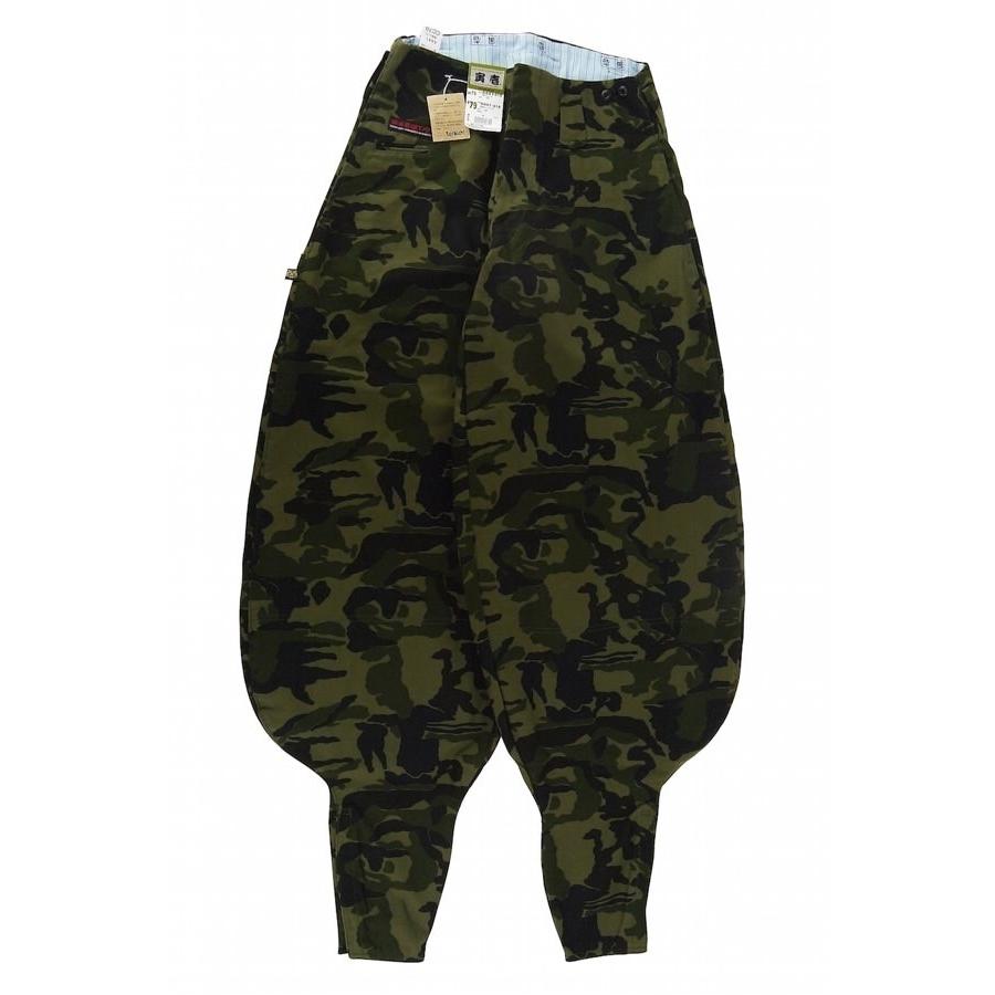 寅壱 寅一 アーミーシャツ × 超超ロング 4441s619418 上下セット 迷彩