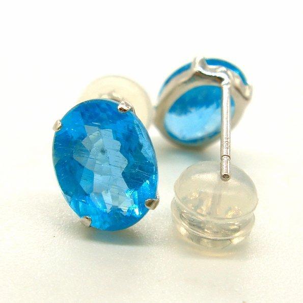 PC1461:Pt アパタイト ピアス : pc1461 : マホガニーホール Yahoo!店  