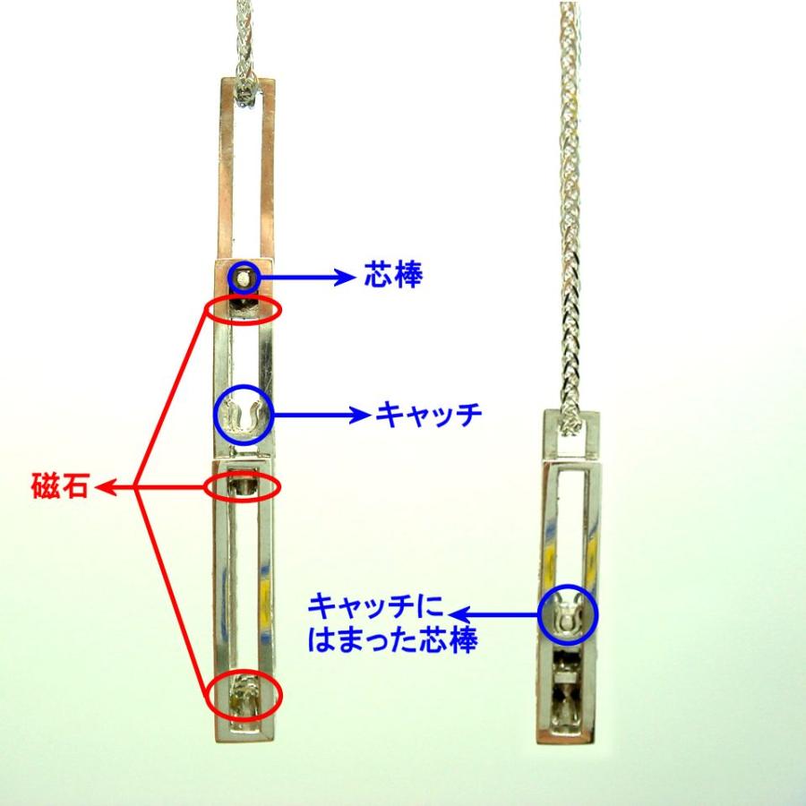 PN584:K18WG ダイヤ リバーシブル/トランスフォーム ペンダント