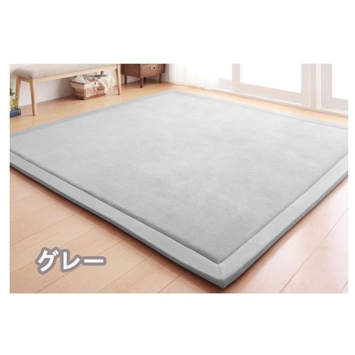 低反発 ラグ 120×200 マイクロファイバー ラグマット 夏用 厚手 洗える