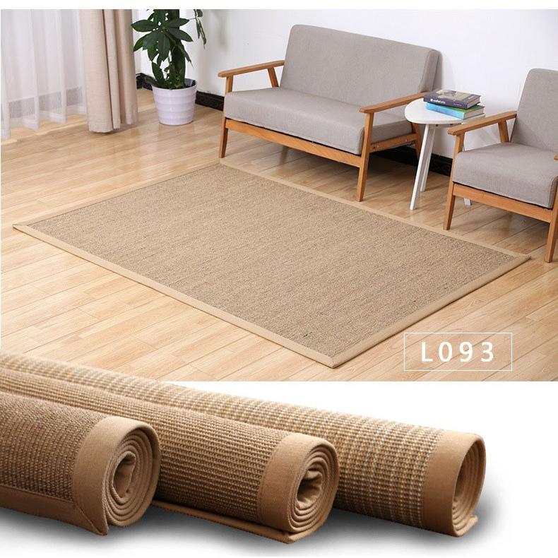 サイザル麻 ラグ 小さめ 80cm 夏用ラグ 50x80 洗える ラグマット 夏用
