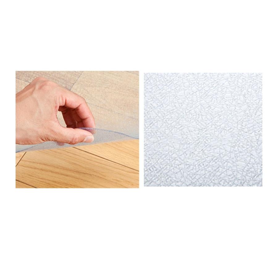 チェアマット 透明 pvc 畳の上 150 120 学習机マット 畳 クリア 床保護 カーペット フロアシート 防水 チェアシート 子供 キズ防止マット デスクカーペット|mahome-store|03