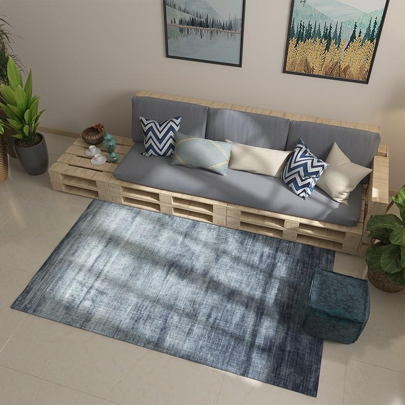 ラグ ハワイアン 200×300 グラデーション ブルー 青 ラグマット 夏用 6