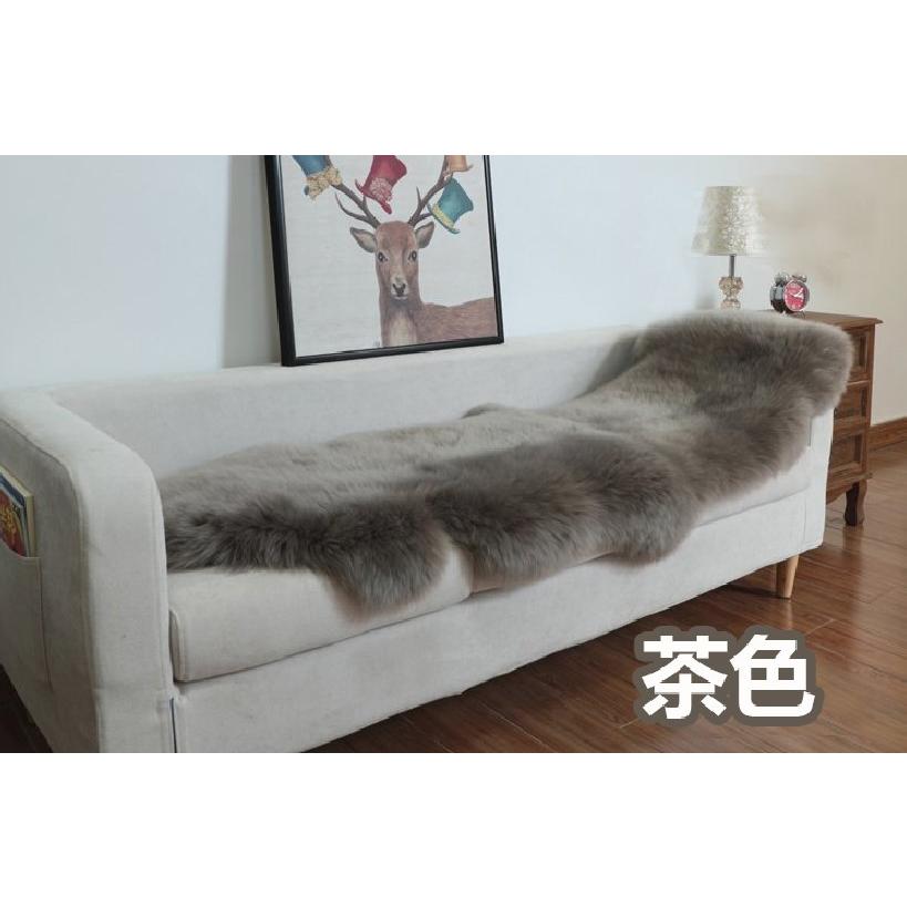 ムートンラグ 1匹物 100 長毛 ムートンフリース 原皮 ムートン 天然