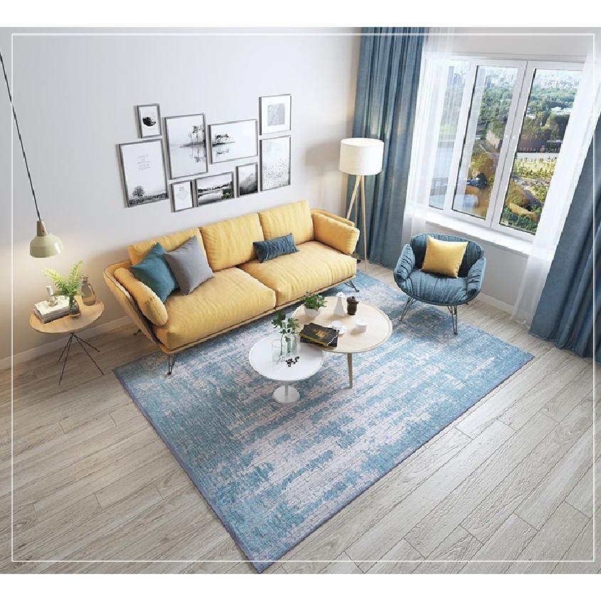 ［ACTUS］ラグ・カーペット（140×200） ブルーグレー ACTUS］ラグ・カーペット（140×200） ブルーグレー COURBE ラグ