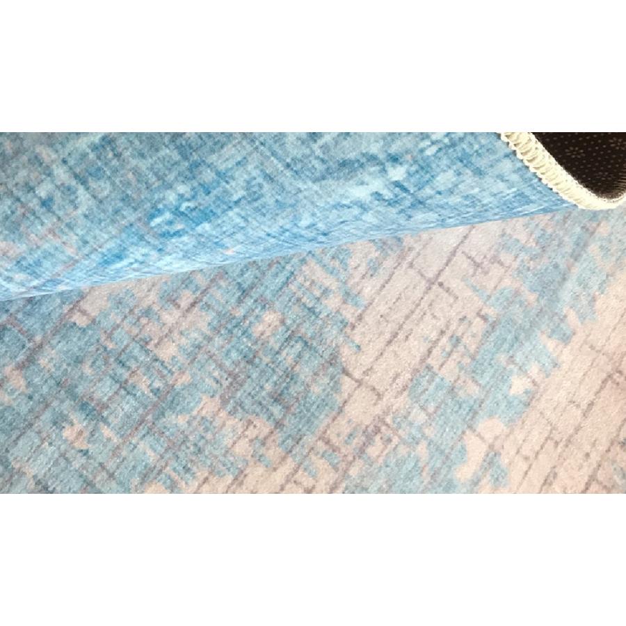 ラグ ハワイアン 200×300 グラデーション ブルー ラグマット 夏用