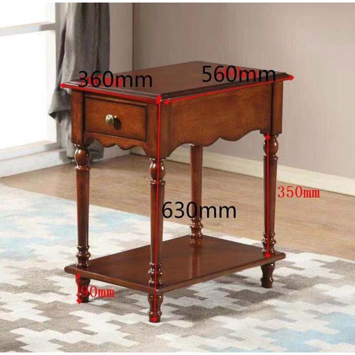 サイドチェスト 高さ65 北欧 オーク サイドテーブル 収納 木製テーブル