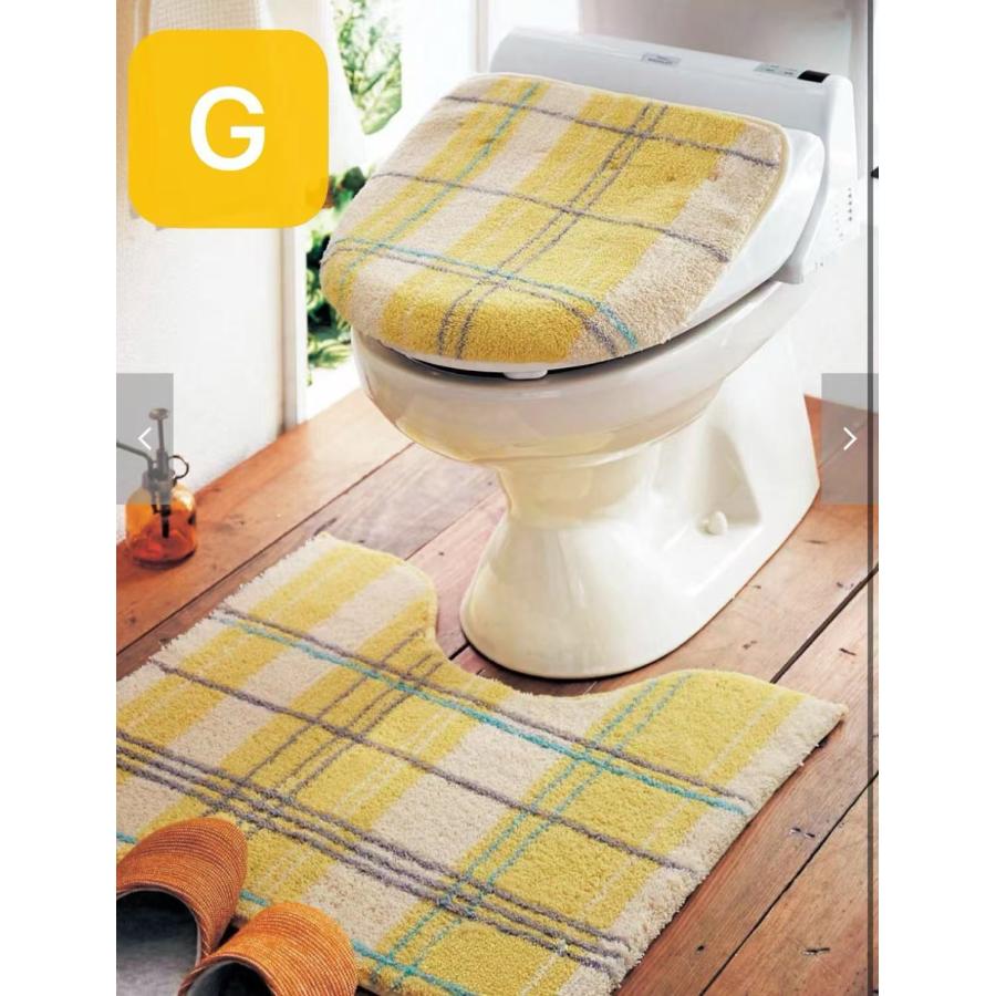 トイレマットセット可愛い　トイレカバー3点セット トイレマット セット 3点 北欧 トイレカバー 可愛い 猫 o型 u型