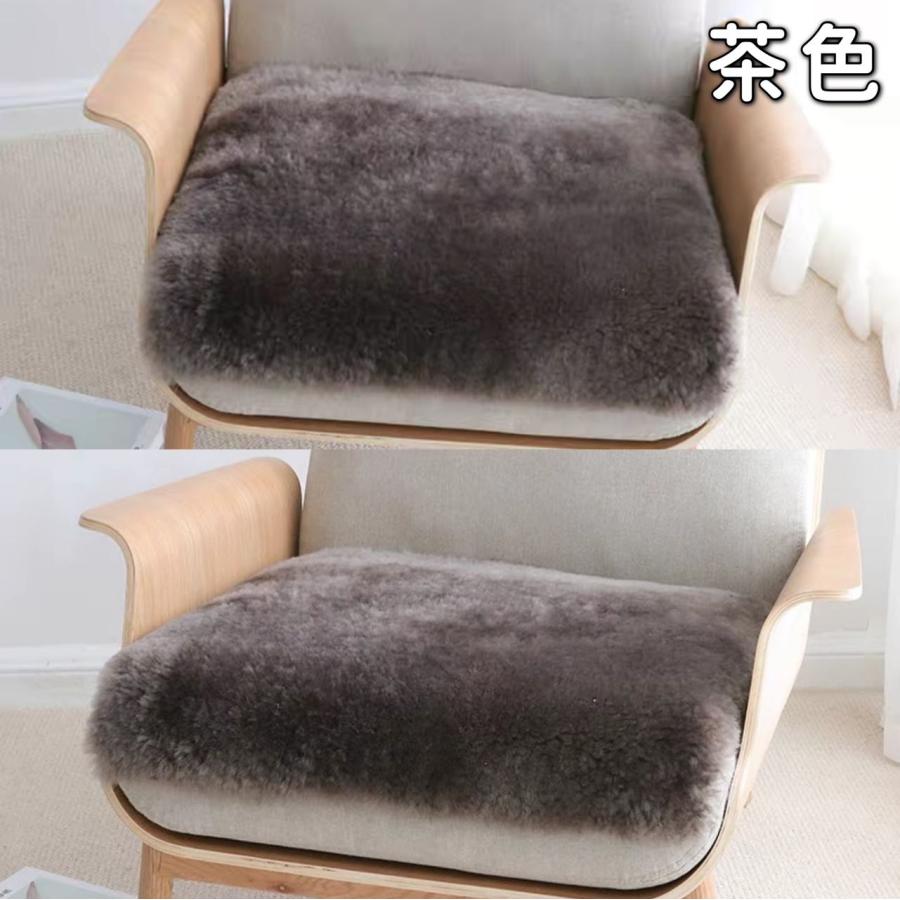 ムートンクッション 短毛 本物 ムートン 座布団 45×45 椅子 シート