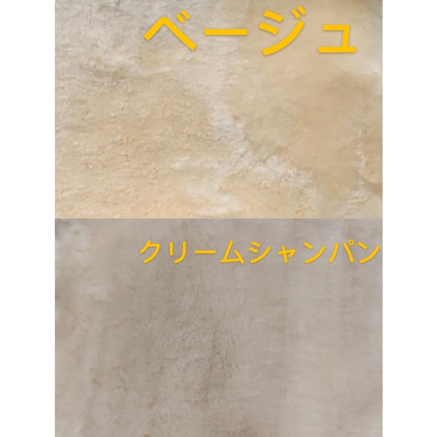 ムートン 座布団 55×55 ムートンクッション 短毛 本物 椅子 シート