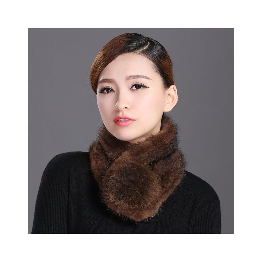 ミンクファー マフラー レデイース 結婚式 ファーマフラー リアル