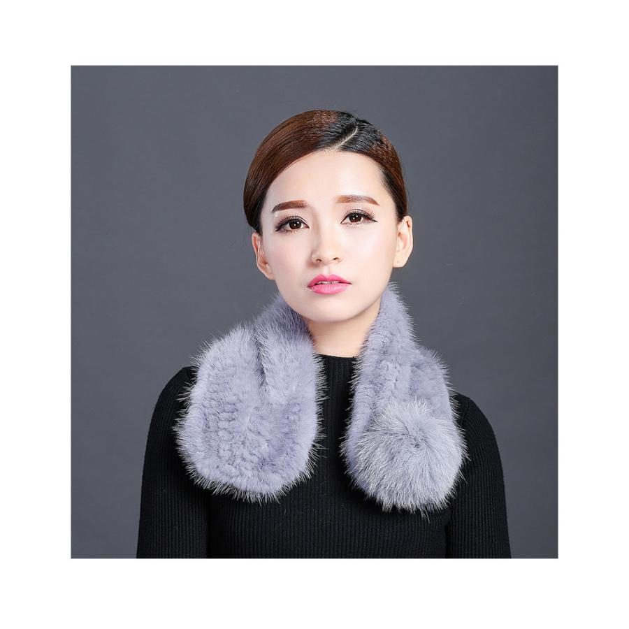 ミンクファー マフラー レデイース 結婚式 ファーマフラー リアル