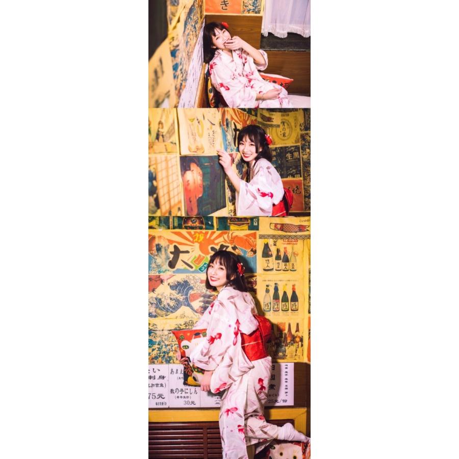 ★高級変わり織り浴衣★優美な金魚柄★赤紅色 粋な古典柄 新品 限定 和装 大正 Amazon.co.jp: 高級変わり織り浴衣 優美な紅金魚柄 赤紅色 粋な