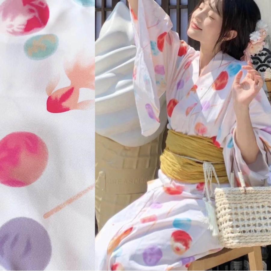 新品 浴衣 セット 浴衣セット ゆかた レディース 大人 ピンク 金魚 赤 K8 ANDANTE - 新品 浴衣 セット 浴衣セット ゆかた レディース 大人
