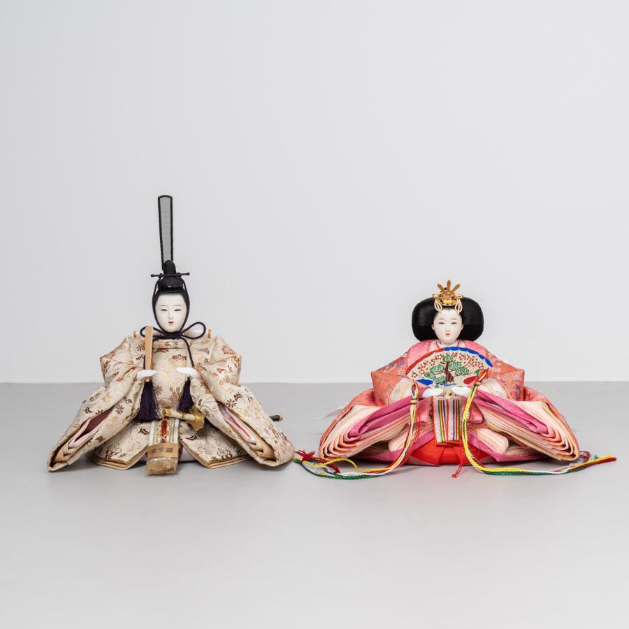 吉徳大光 雛人形 お雛様 コンパクト おしゃれ かわいい 木製 人気