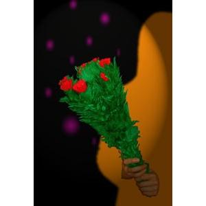 ブルーミングブーケ［羽製トリプル］ /手品 マジック用品 : まほうとま