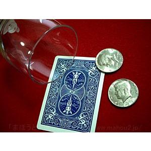 ビジュアル・コインペネトレーション［テンヨー（ジョンソン製）］ /手品 コインマジック用品