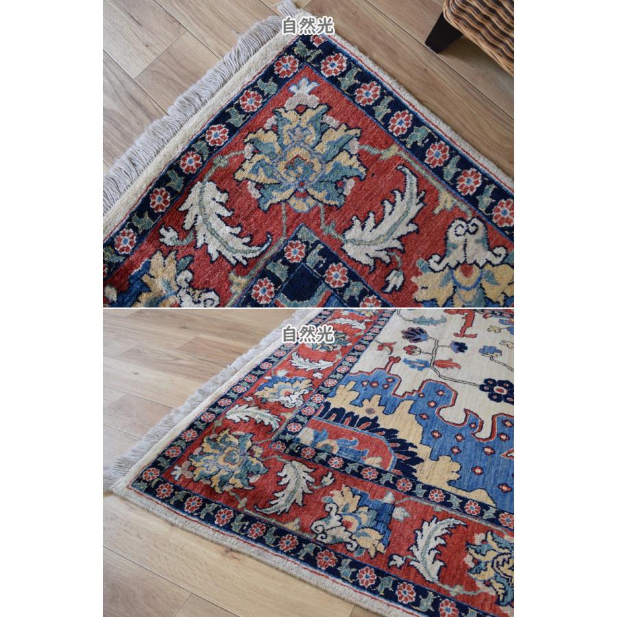 ペルシャ絨毯 ヴィンテージラグ 135×100cm 手織り オールドpersia 135×217cm 家具・インテリア ペルシャ絨毯 ヴィンテージラグ 185