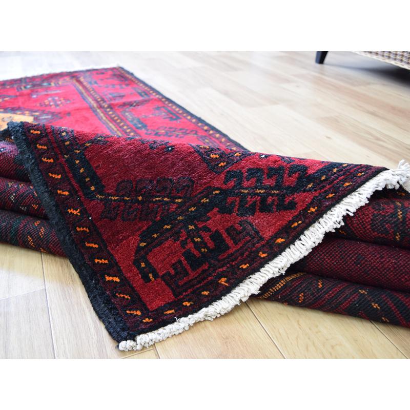 良品 ペルシャ 部族絨毯 バルーチ 235 x 125 cm No.R220 縦2.2m 良品 ペルシャ 部族絨毯 バルーチ 235 x 125 cm No.R220 縦2.2m