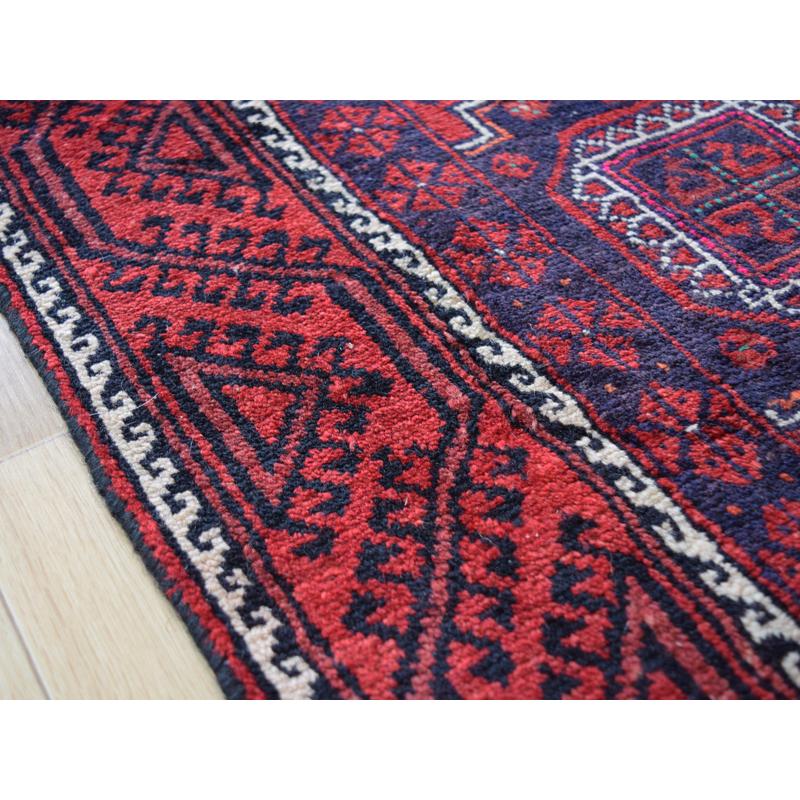 良品 ペルシャ 部族絨毯 バルーチ 縦2.5m 横1.3m 3m2 〜3畳程度 良品 ペルシャ 部族絨毯 バルーチ 縦2.5m 横1.3m 3m2 〜3畳程度