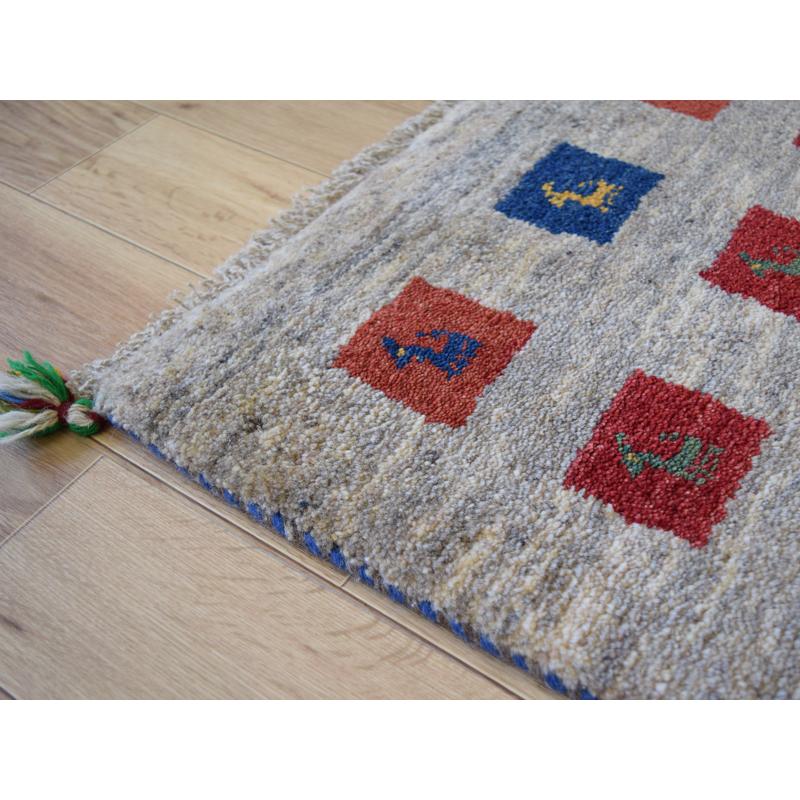 新品 ペルシャ ギャッベ 玄関 マット 縦1m 85 x 60 cm No.2234 新品 ペルシャ ギャッベ 玄関 マット 縦1m 85 x 60 cm No.2234