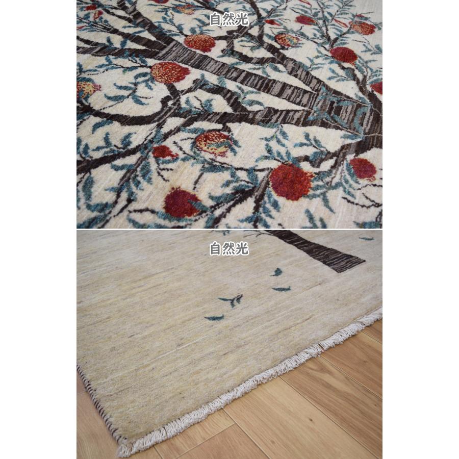 ギャッベ　ペルシャ絨毯　幅約74cm✖️長さ約196cm 楽天市場】 ペルシャ手織りギャッベ > 正方形タイプ(約200×200cm