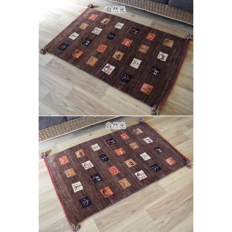 新品 ペルシャ ギャッベ 124 x 76 cm No.C121 アクセントラグ 新品 ペルシャ ギャッベ 124 x 76 cm No.C121 アクセントラグ