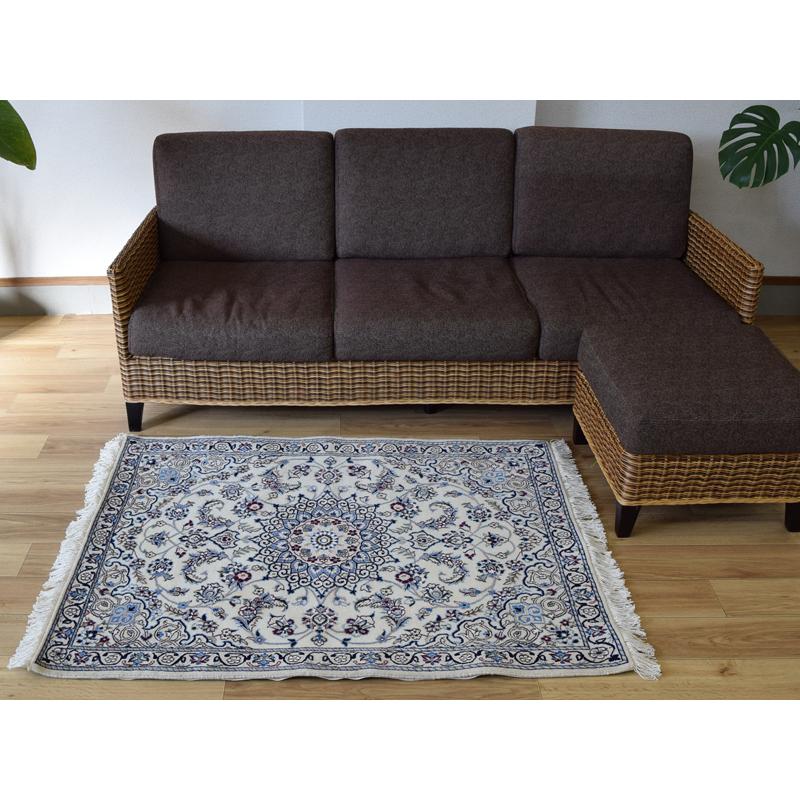 新品 ペルシャ 絨毯 ナイン 9la ノーラー 縦1.2m アクセントラグ 新品 ペルシャ 絨毯 ナイン 9la ノーラー 縦1.2m アクセントラグ