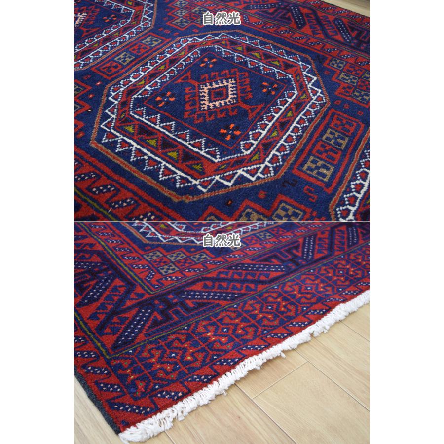 美品 ペルシャ 部族絨毯 バルーチ 縦2m 横1m 2m2 〜2畳程度 No 美品 ペルシャ 部族絨毯 バルーチ 縦2m 横1m 2m2 〜2畳程度 No