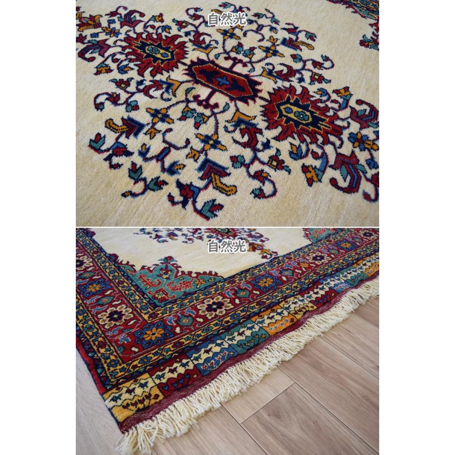 美品 ペルシャ 絨毯 グーチャン 産 縦1.3m 横1.1m 128 x 108 cm 美品 ペルシャ 絨毯 グーチャン 産 縦1.3m 横1.1m 128 x 108 cm